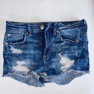 AEO Super Stretch Denim Shorts